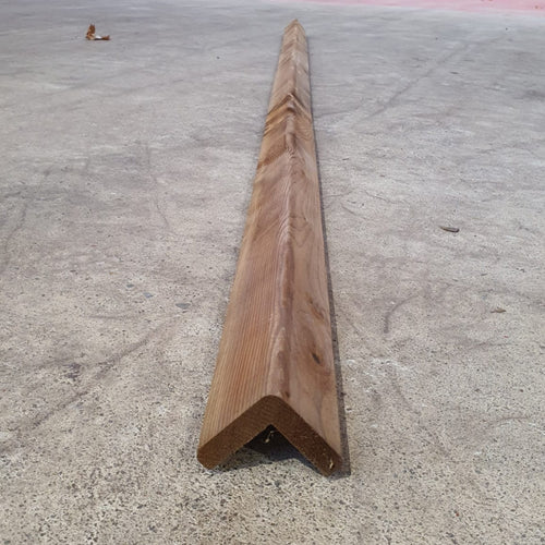 Cornière sapin classe 3 brun - 55x55 - L=2,4m