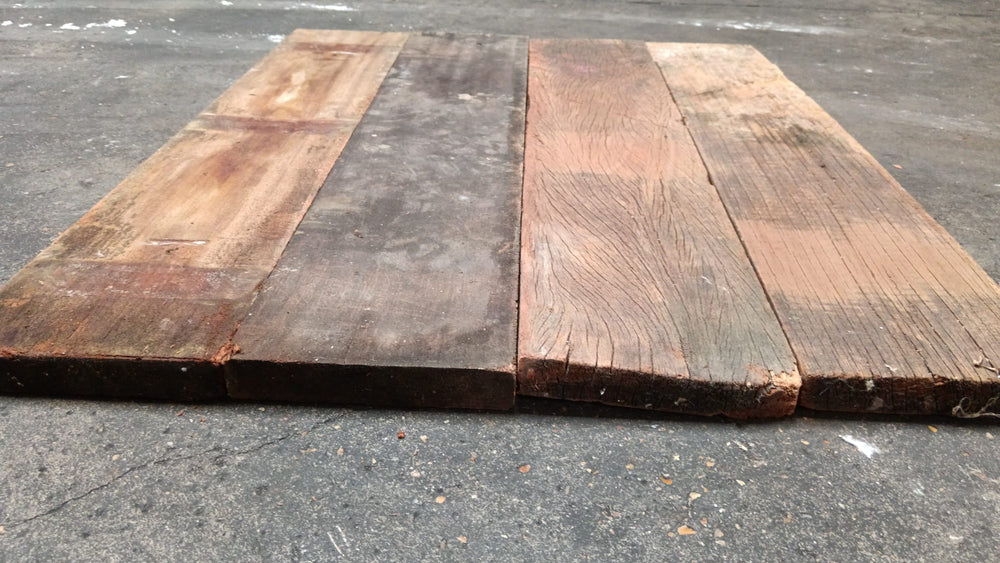 Planche en acajou sapelli - 945 x 195 mm - épaisseur 33 mm