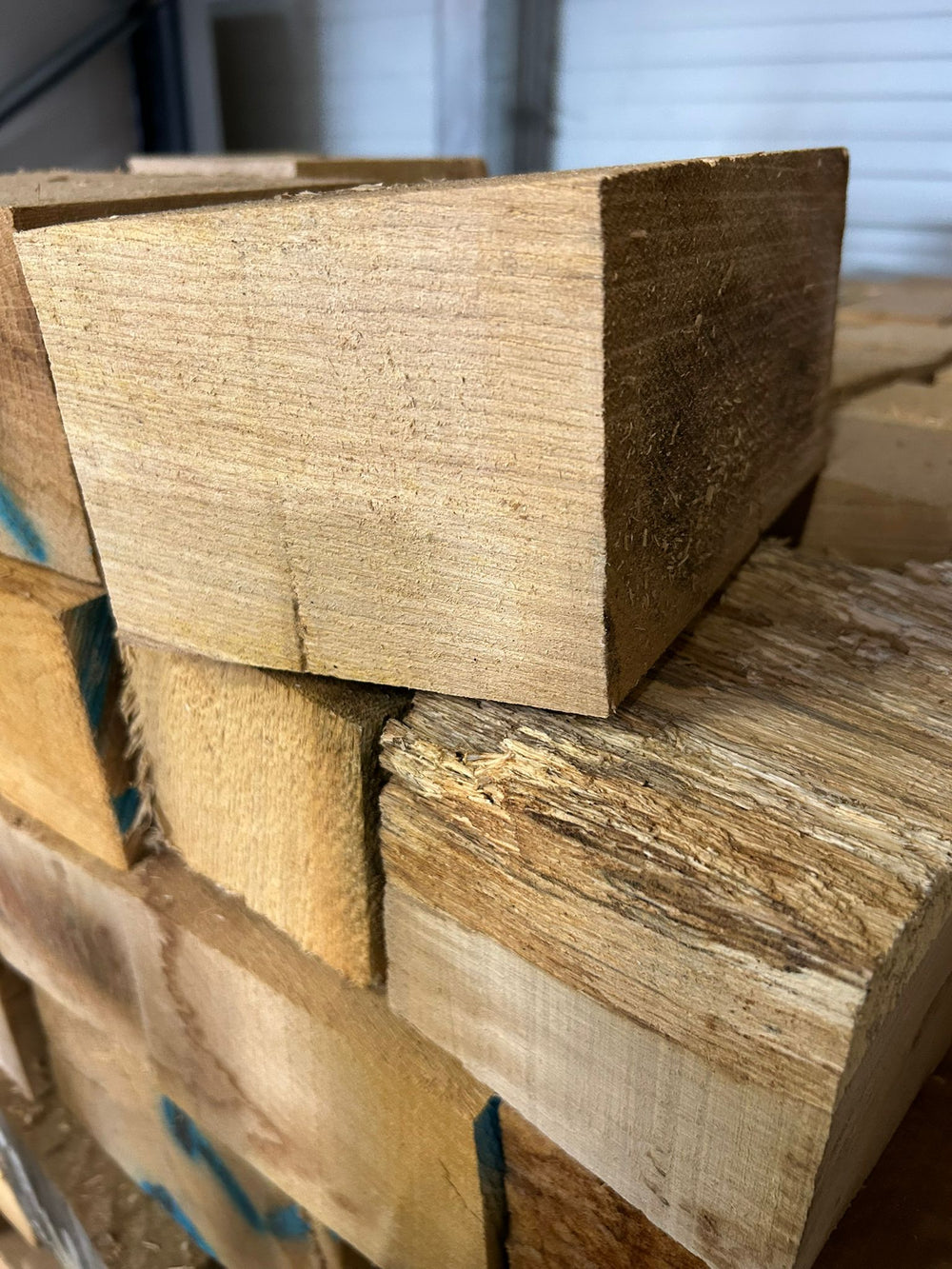 Pièce en chêne  - epaisseur 95mm (vendu au m3)