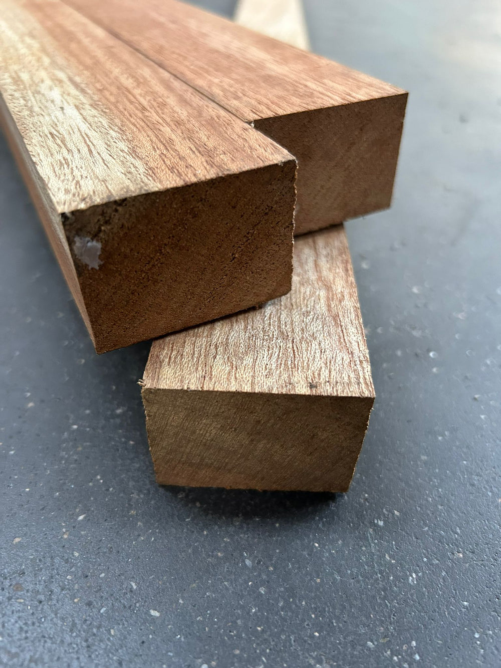 Lambourde bois exo Niangon classe 2 - 35x50 - L=2,15m