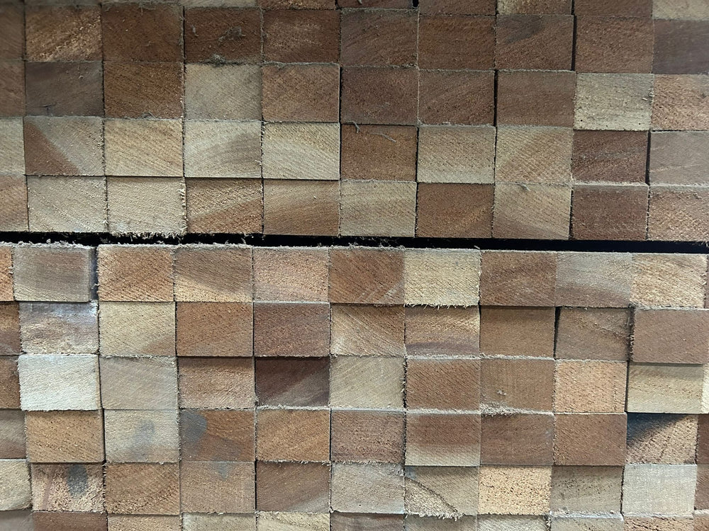 Lambourde bois exo Niangon classe 2 - 35x50 - L=2,15m