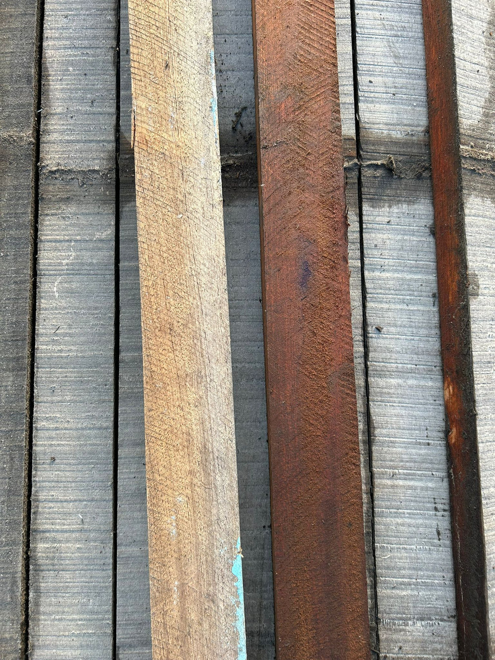 Lambourde bois exo Niangon classe 2 - 34x67 - L=1,5m