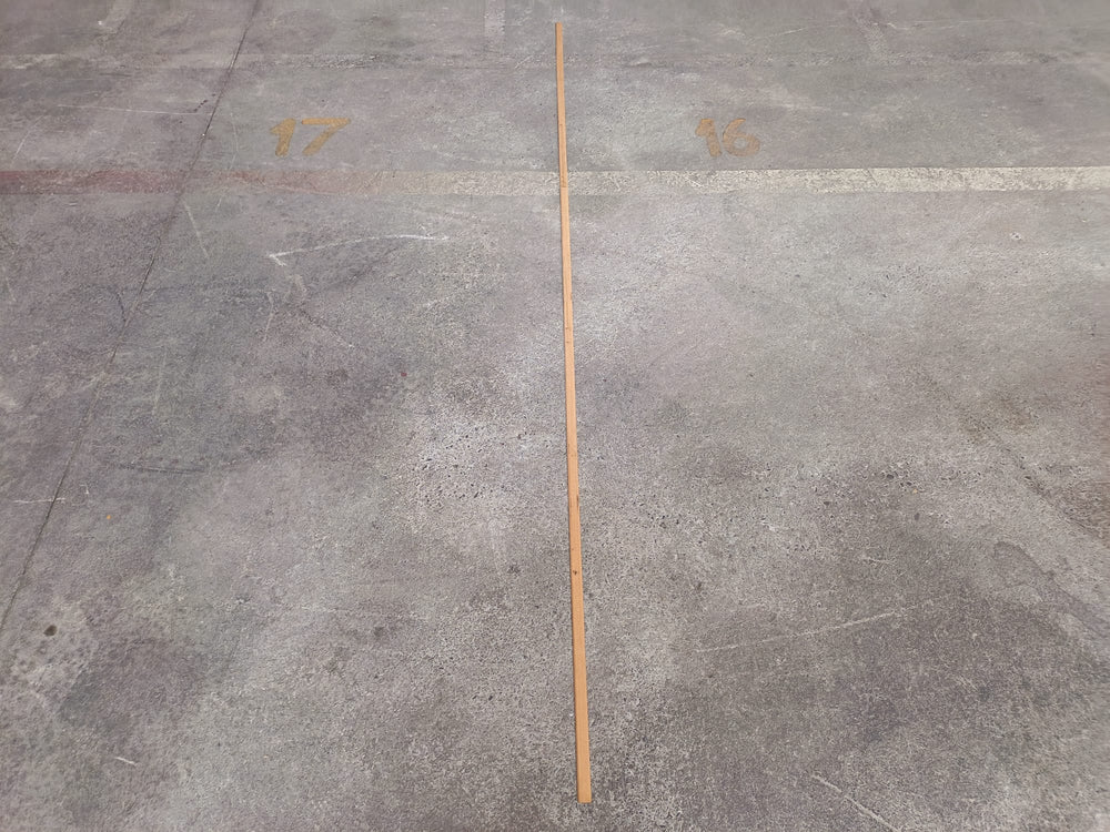 Chambranle exo blanc - 9x38 - L=2,4m