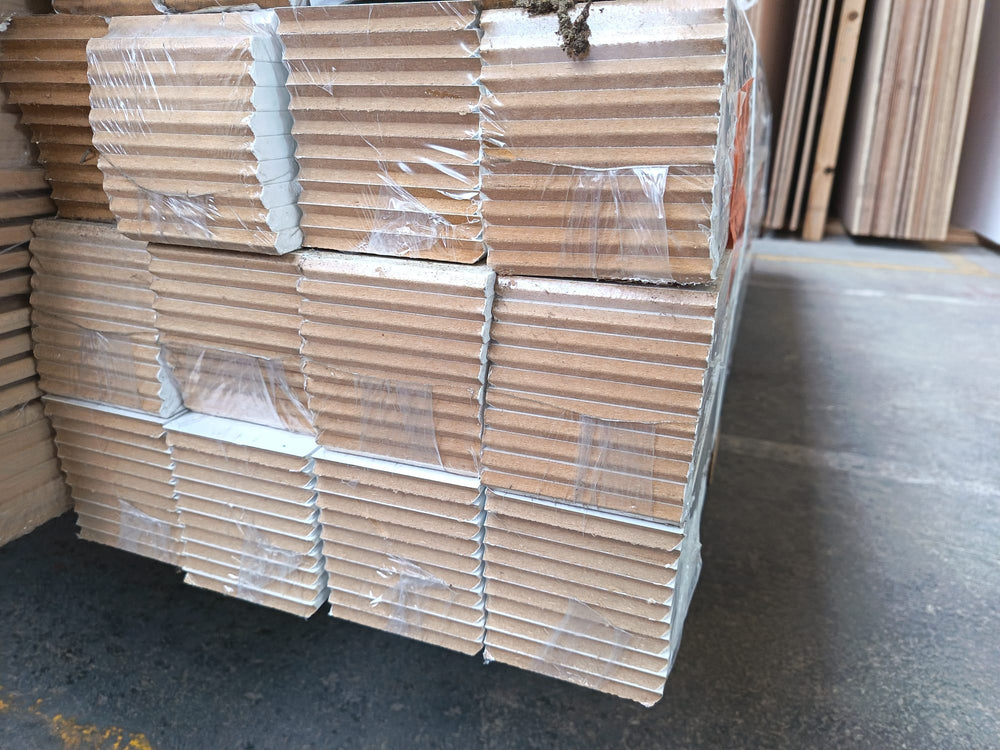 Plinthe MDF Blanc satiné - 9x70 - L=2,2m — vue 3