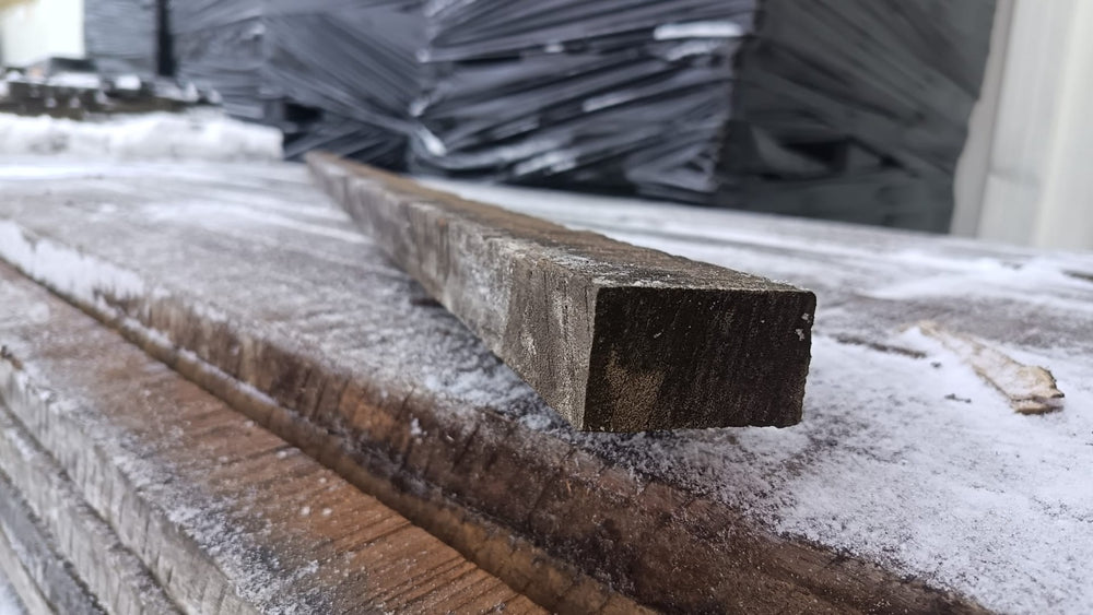 Lambourde bois exo Badi classe 4 - 34x55 - L=2,05m