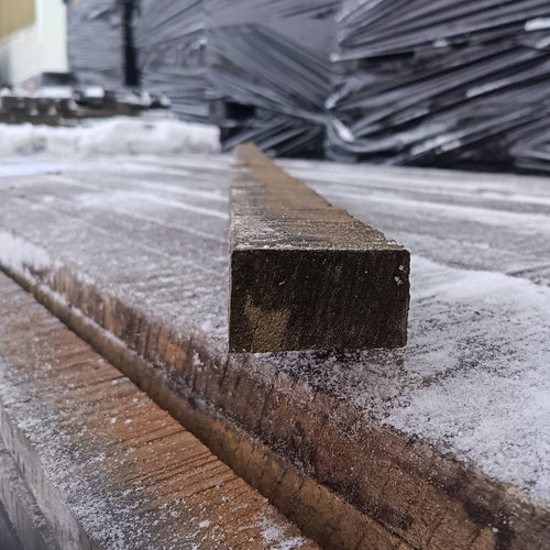 Lambourde bois exo Badi classe 4 - 34x55 - L=2,35m