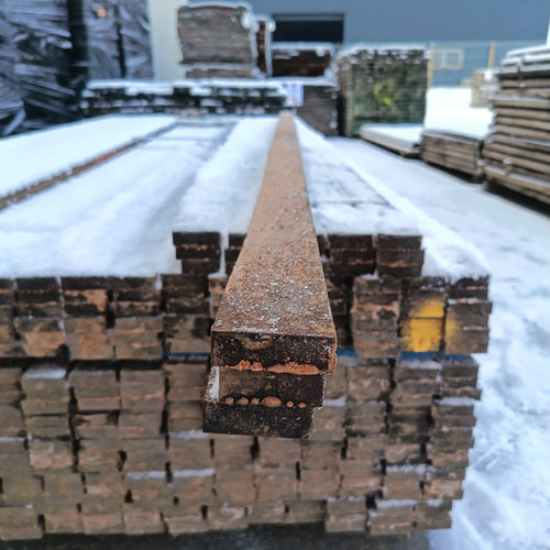 Lambourde bois exo Limbali classe 3 - 45x47 - L=2,25m