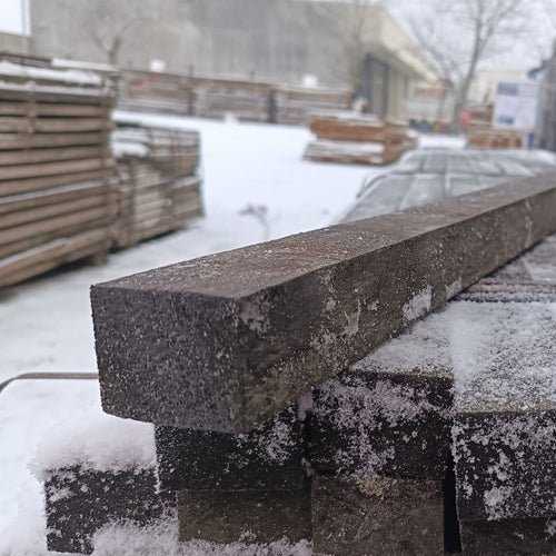 Lambourde bois exo Moabi classe 4 - 38x50 - L=2,45m