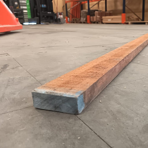 Lambourde bois exo Niangon classe 2 - 27x35 - L=2,25m