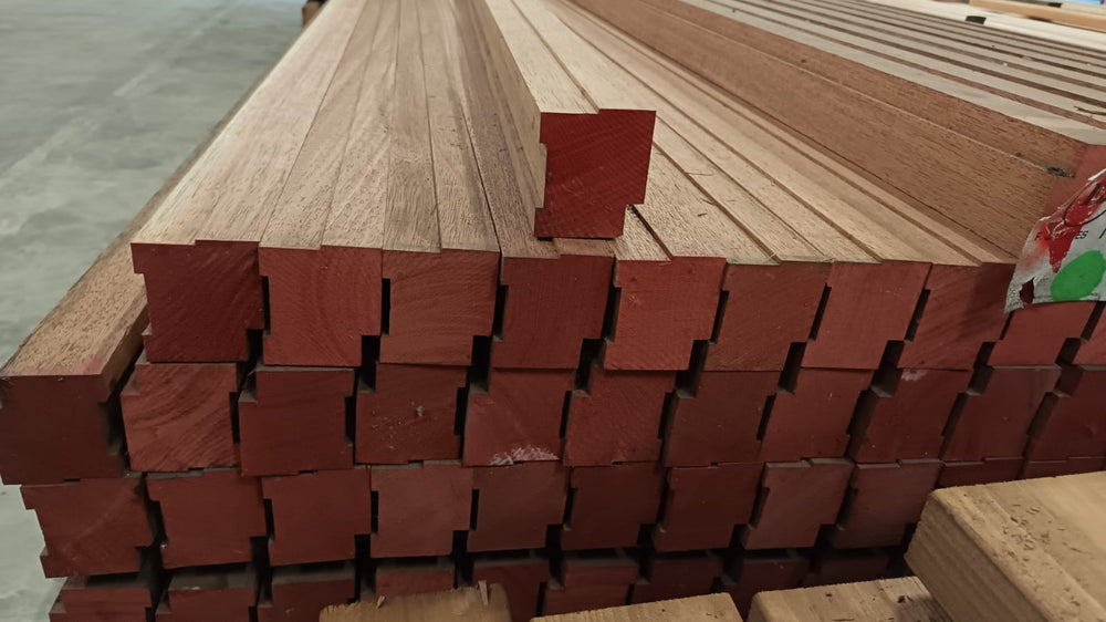 Lambourde bois exo Palapi classe 2 - 60x70 - L=2,13m