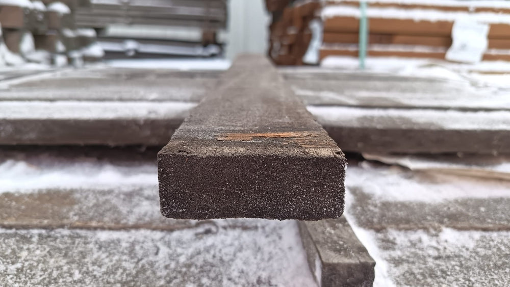 Lambourde bois exo Tali classe 4 - 27x65 - L=0,9m