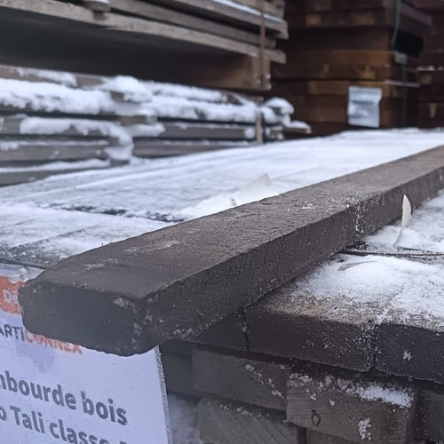 Lambourde bois exo Tali classe 4 - 27x65 - L=1,2m