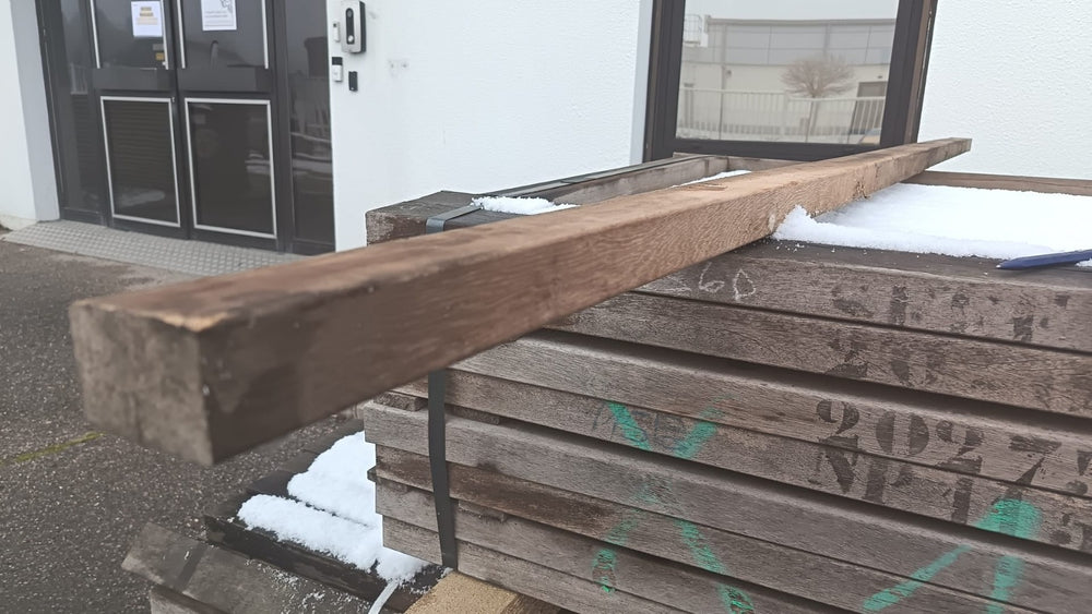 Lambourde bois exo okan classe 4 - 44x67 - L=2,76m (déclassé)