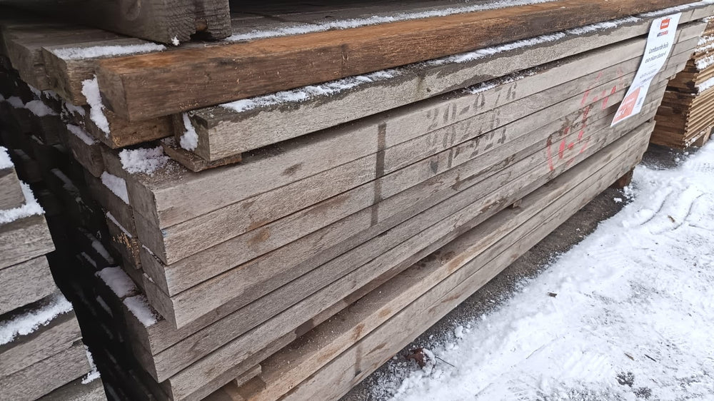 Lambourde bois exo okan classe 4 - 42x70 - L=1,905m (déclassé)