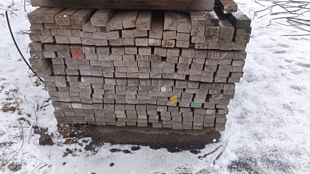 Lambourde bois exo okan classe 4 - 67x37 - L=2,05m (déclassé)