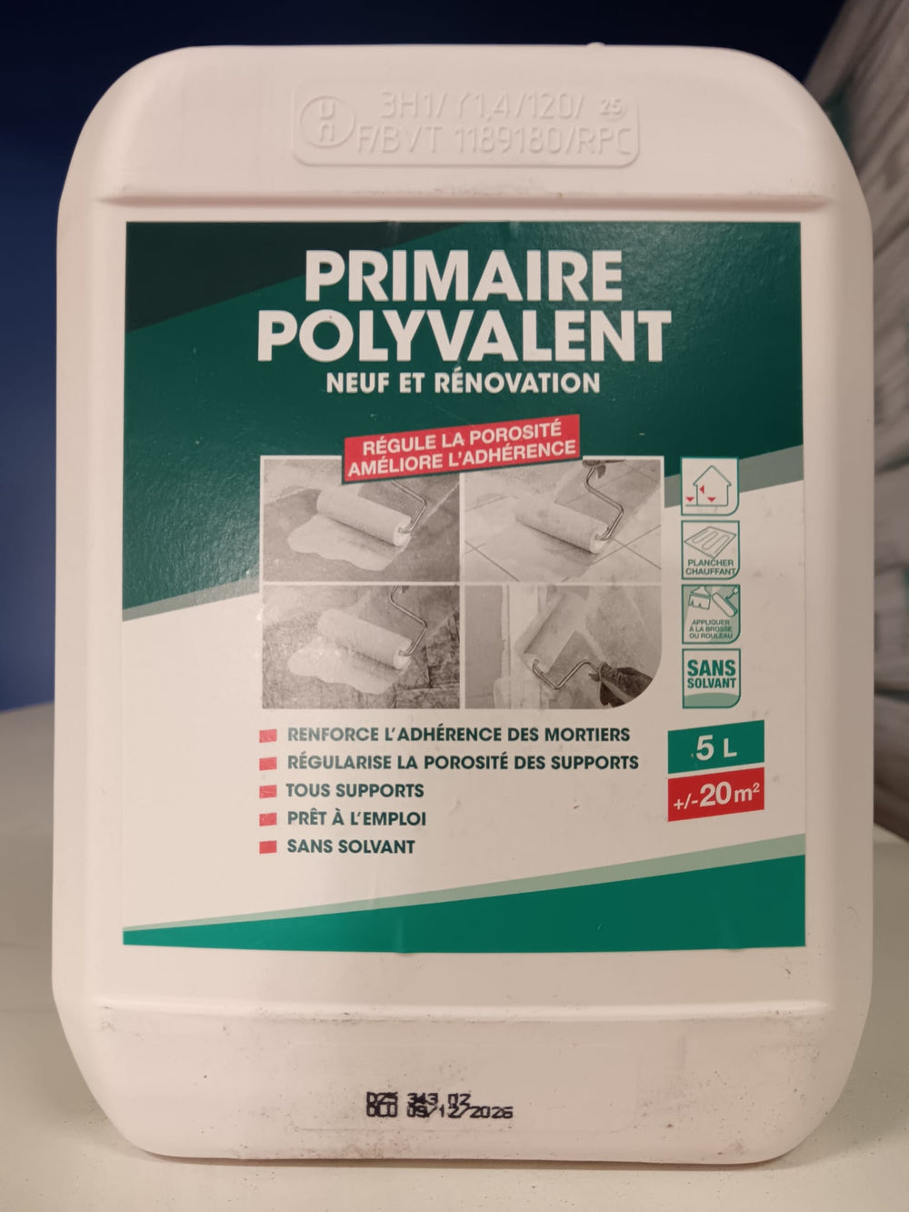 Primaire d'accrochage polyvalent bidon 5L