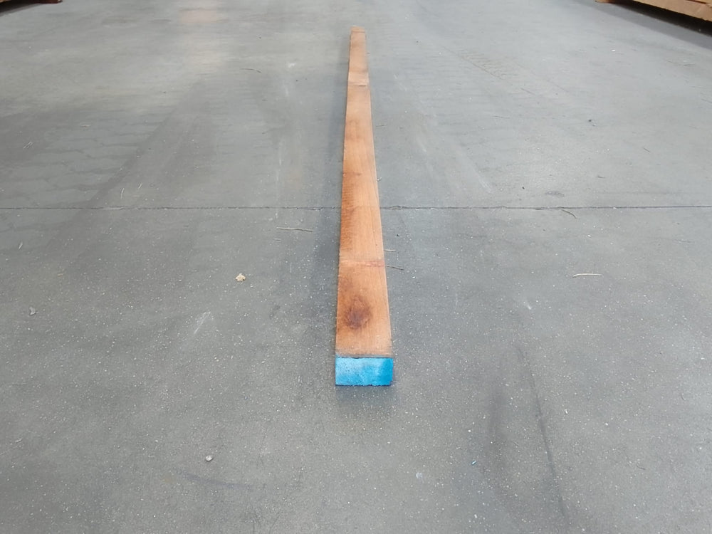 Lambourde bois exo Iroko classe 3 - 42x65 - L=2,05m