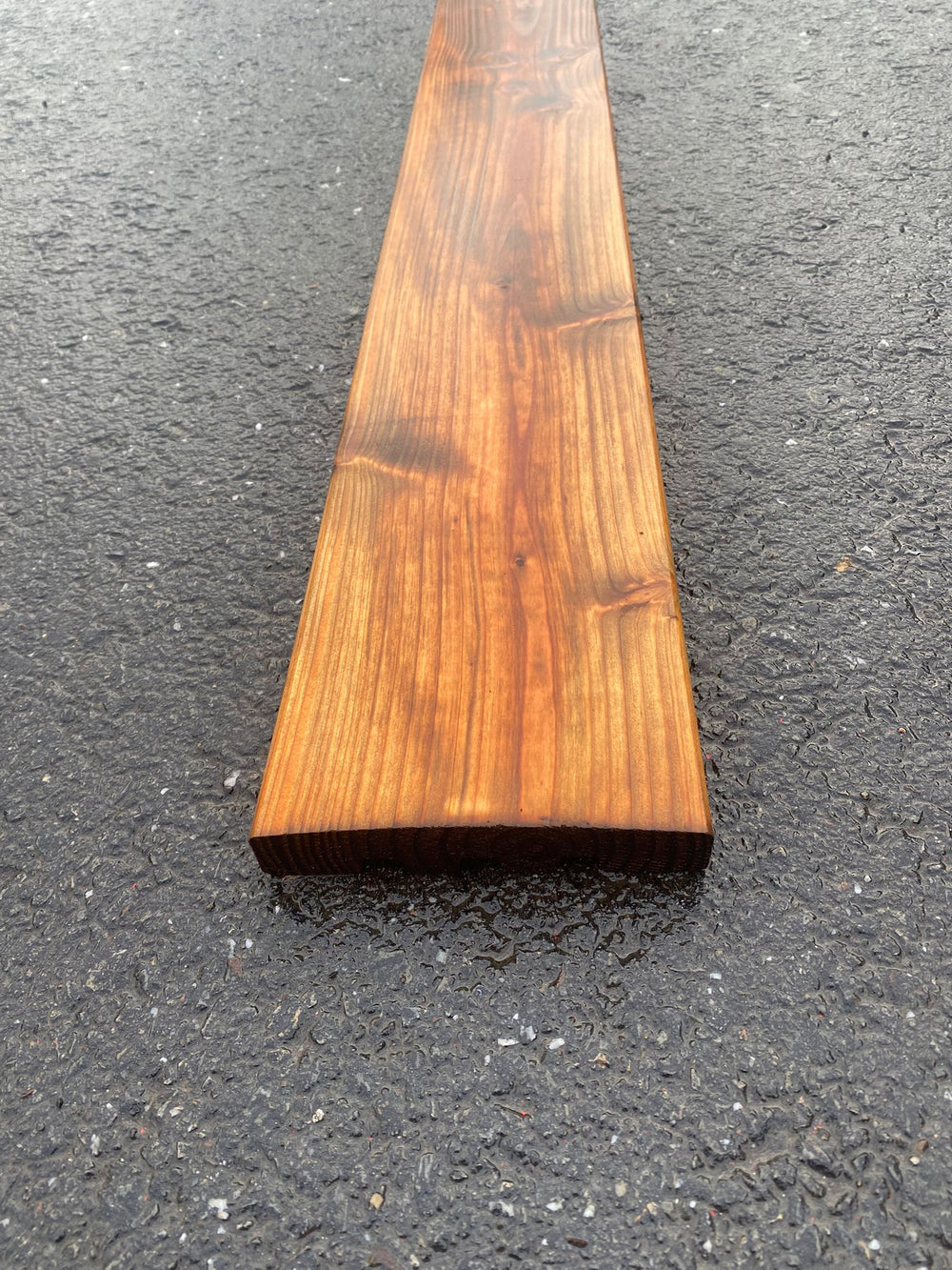 Lame de terrasse douglas marron classe 3 - 28x145 - L=4m (profil Catalina)