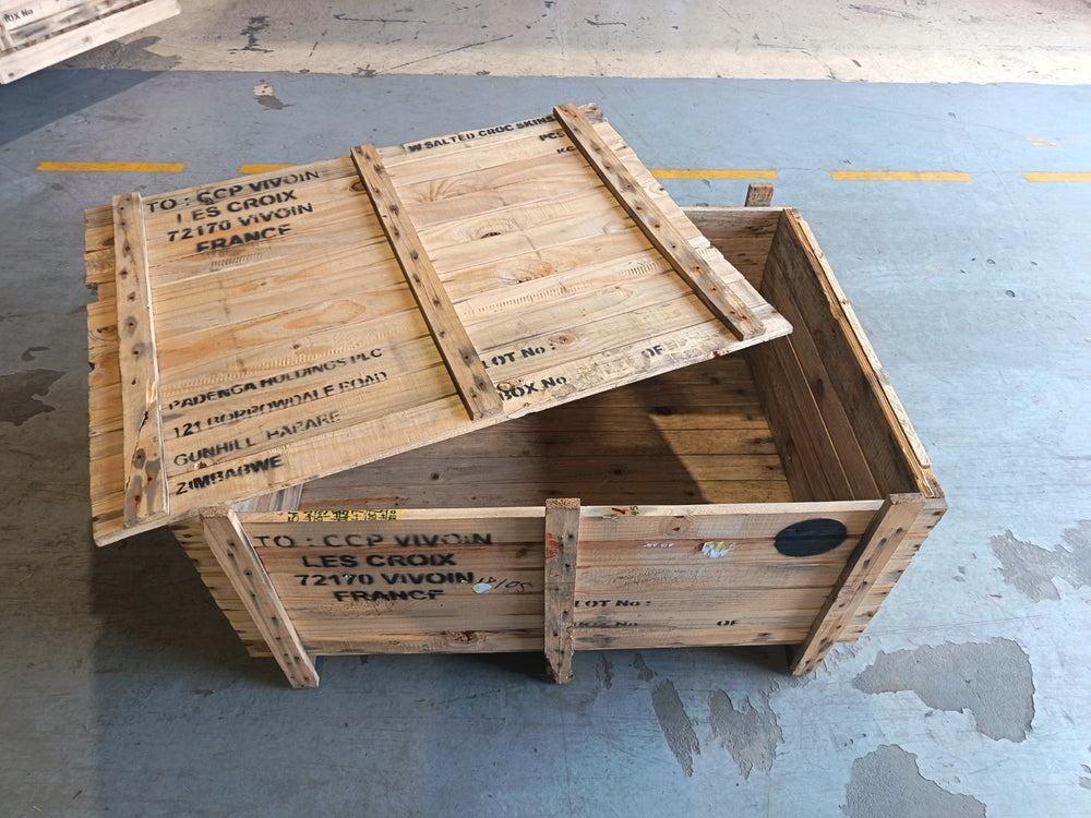 Caisse de transport  bois massif - 1100 x 810 x 425 mm