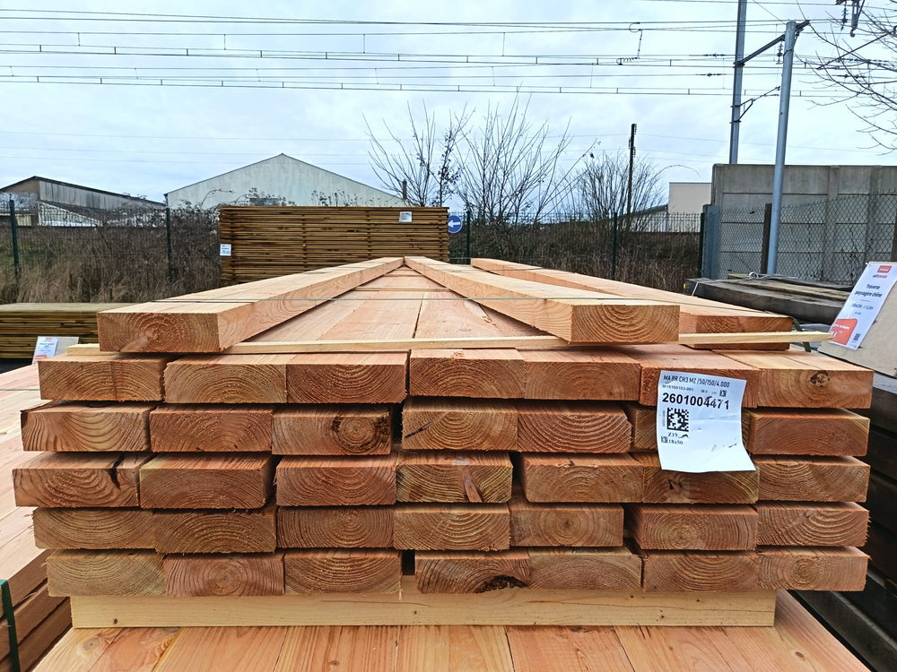 Solive mélèze - 50x150 - L=4m