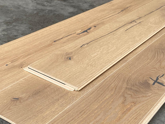 Parquet Contrecollé Meister 9019 chêne authentique greige (Gamme PD400) verni ultra-mat — vue 2