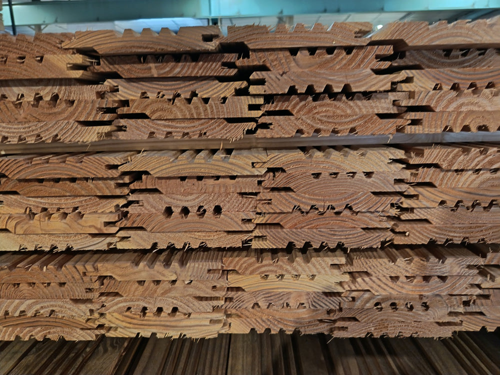 Bardage douglas 2RL (profil Saint-Louis) - 21x132 - L=2,5m