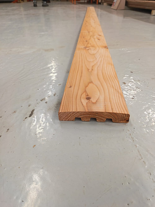 Lame de terrasse mélèze naturel Palma - 28x145 - L=4m