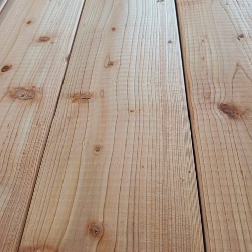 Lame de terrasse mélèze naturel Palma - 28x145 - L=4m