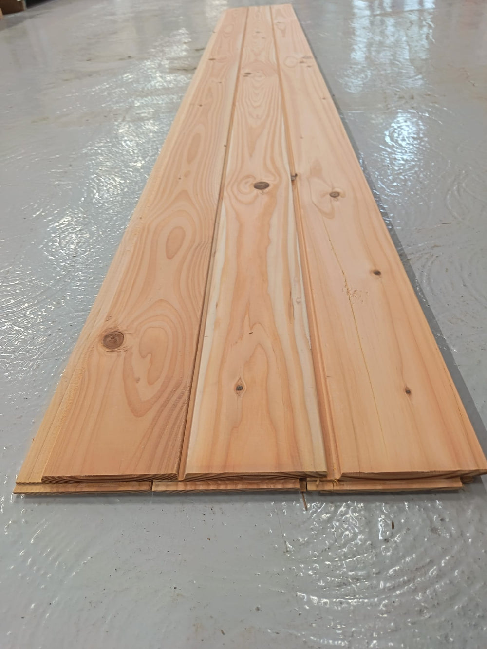 Bardage douglas faux claire-voie - 20x125 - L=3m (profil Inca)