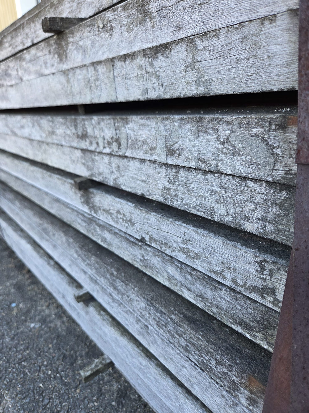 Lambourde bois exo Moabi classe 4 - 38x50 - L=2,15m