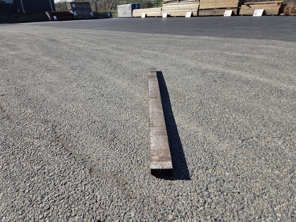 Lambourde bois exo Iroko classe 3 - 34x75 - L=1,45m