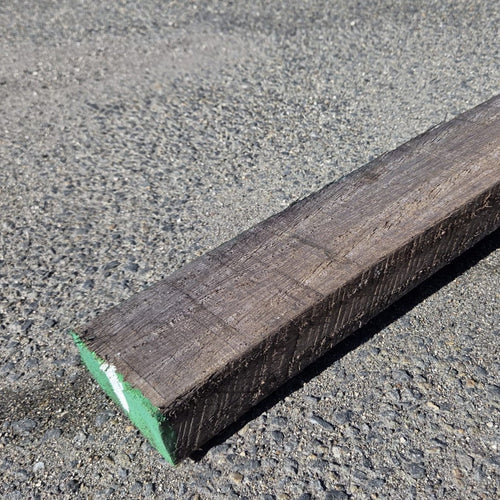 Lambourde bois exo Iroko classe 3 - 41x105 - L=3,55m