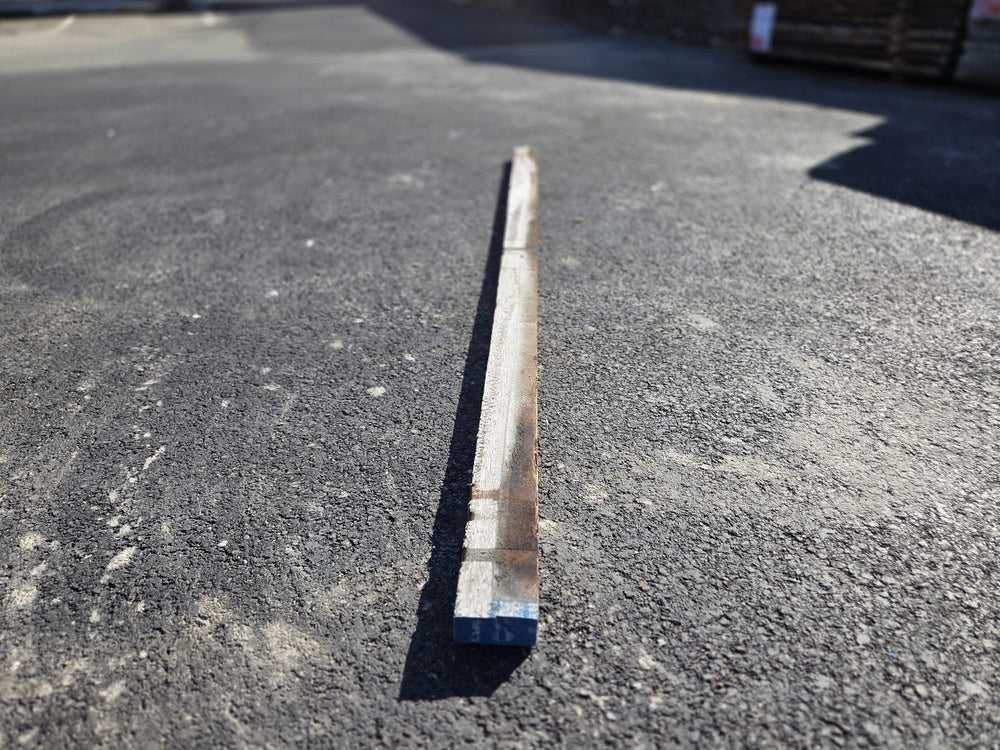 Lambourde bois exo Iroko classe 3 - 34x80 - L=2,3m