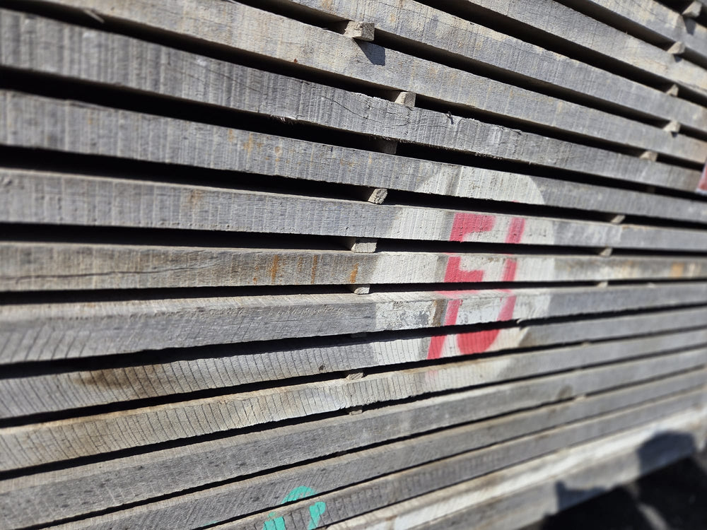 Lambourde bois exo Iroko classe 3 - 34x80 - L=2,3m