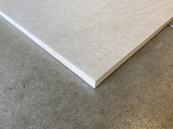 Carrelage extérieur grès cérame rectifié structuré couleur calcite - gamme Kobe ref F844 - 60x60cm - Ep= 20mm -… — vue 4