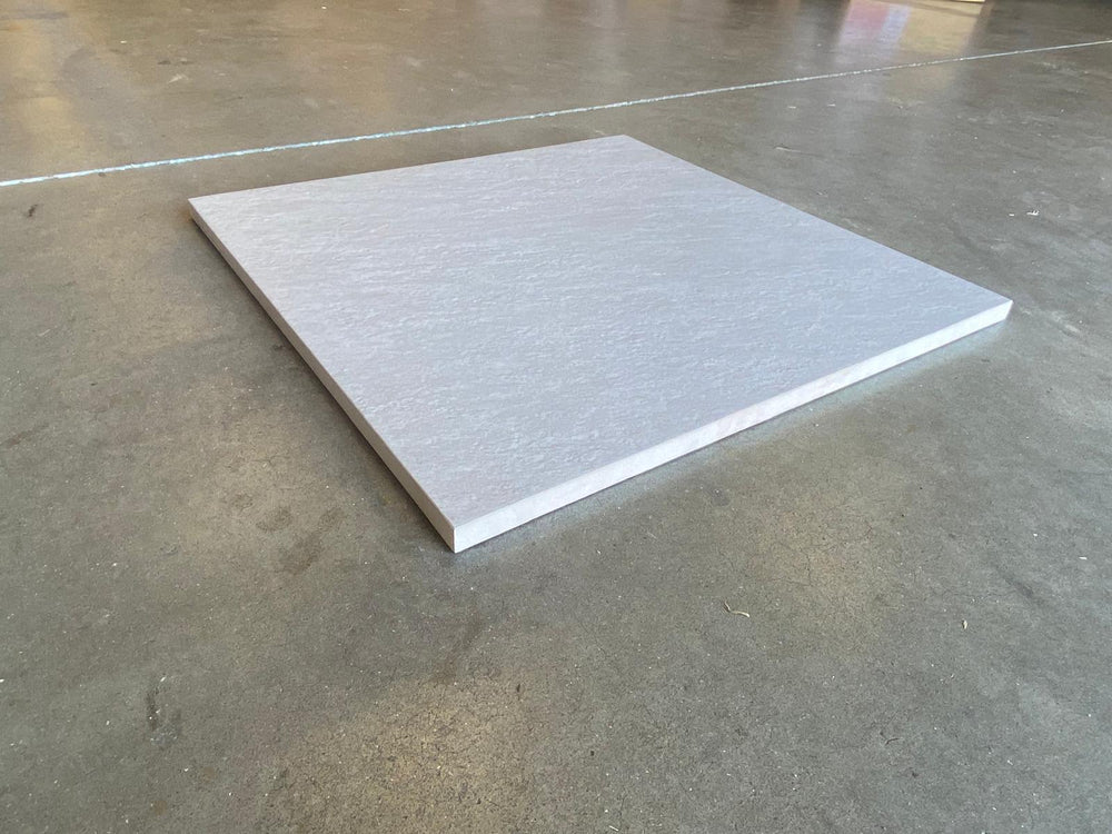 Carrelage extérieur grès cérame rectifié couleur perle - gamme Samsara ref E636 - 60x60cm -  Ep=20mm - Novoceram
