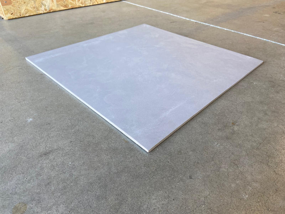 Carrelage intérieur grès cérame Rectifié Couleur Béton - Gamme Zen ref F019 - 60x60cm - Ep= 8,5mm - Novoceram