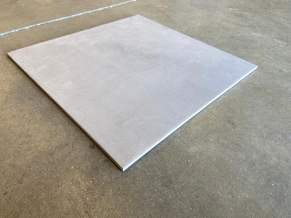 Carrelage intérieur grès cérame couleur gris - gamme Matic ref J809 - 45x45cm - Ep=8,5mm - Novoceram