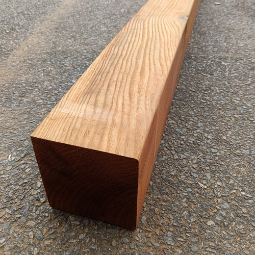 Poteau pin marron classe 4 - 145x145 - L=2,5m