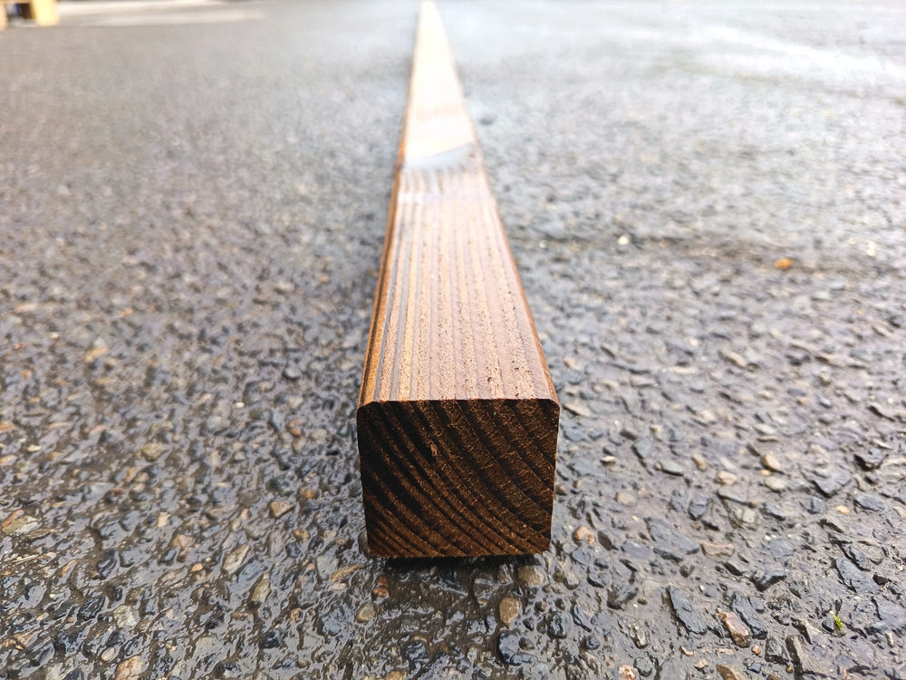 Tasseau douglas imprégné marron classe 3 - 45x45 - L=4m