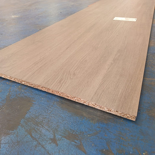 Tablette Bois Aggloméré Mélaminé Chene Gris - 2000 x 600 x 18mm