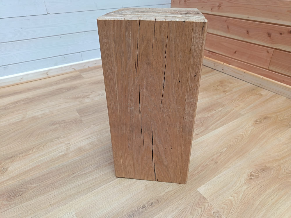 Cube en chêne massif - 250x250 - H=50cm