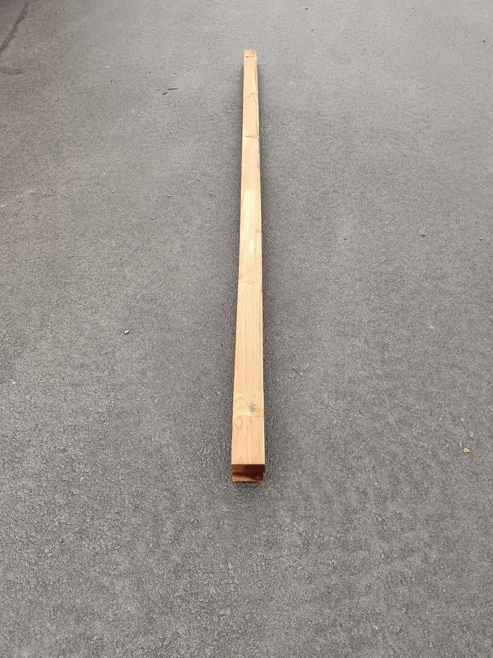 Poteau pin marron classe 4 - 90x90 - L=3m