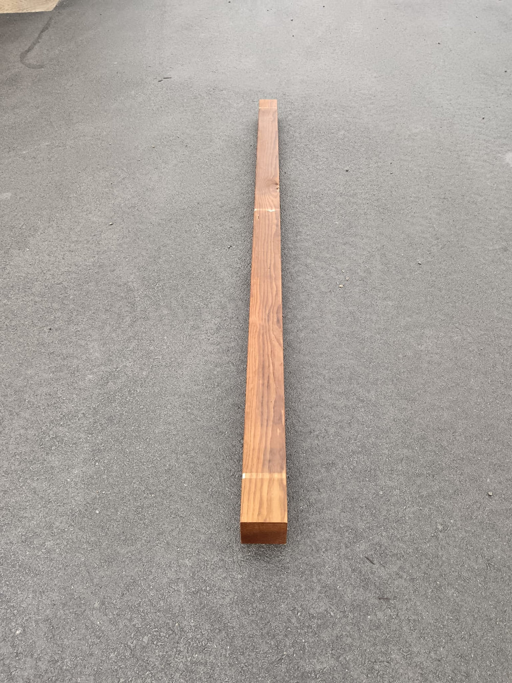 Poteau pin classe 4 marron - 120x120 - L=4m