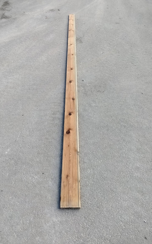 Lame terrasse pin classe 4 - 27x145 - L=5,1m