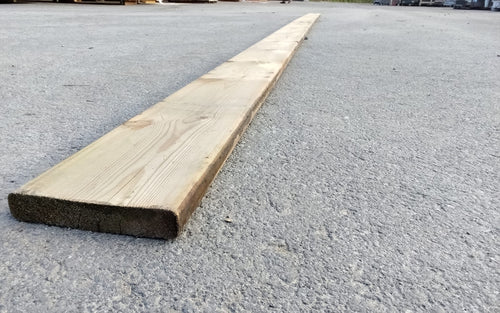 Lame terrasse pin classe 4 - 27x145 - L=5,1m