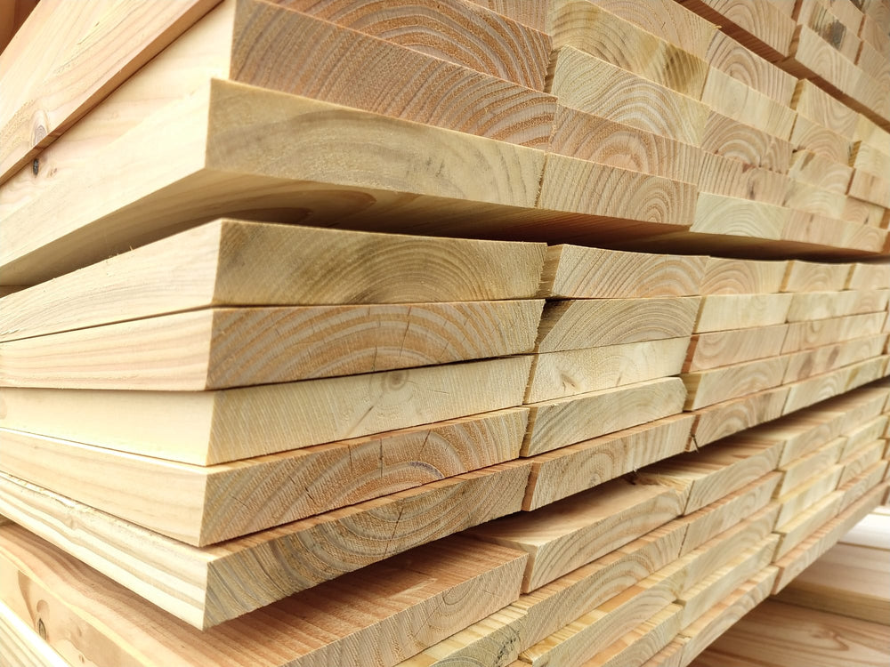 Terrasse douglas (profil Cubik) - 21x130 - L=3m