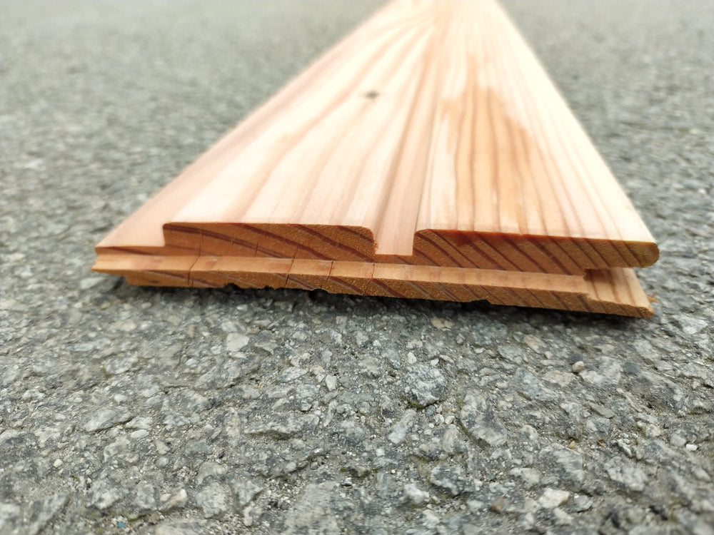 Bardage douglas naturel (profil ritmo) - 21x132 - L=4,0m