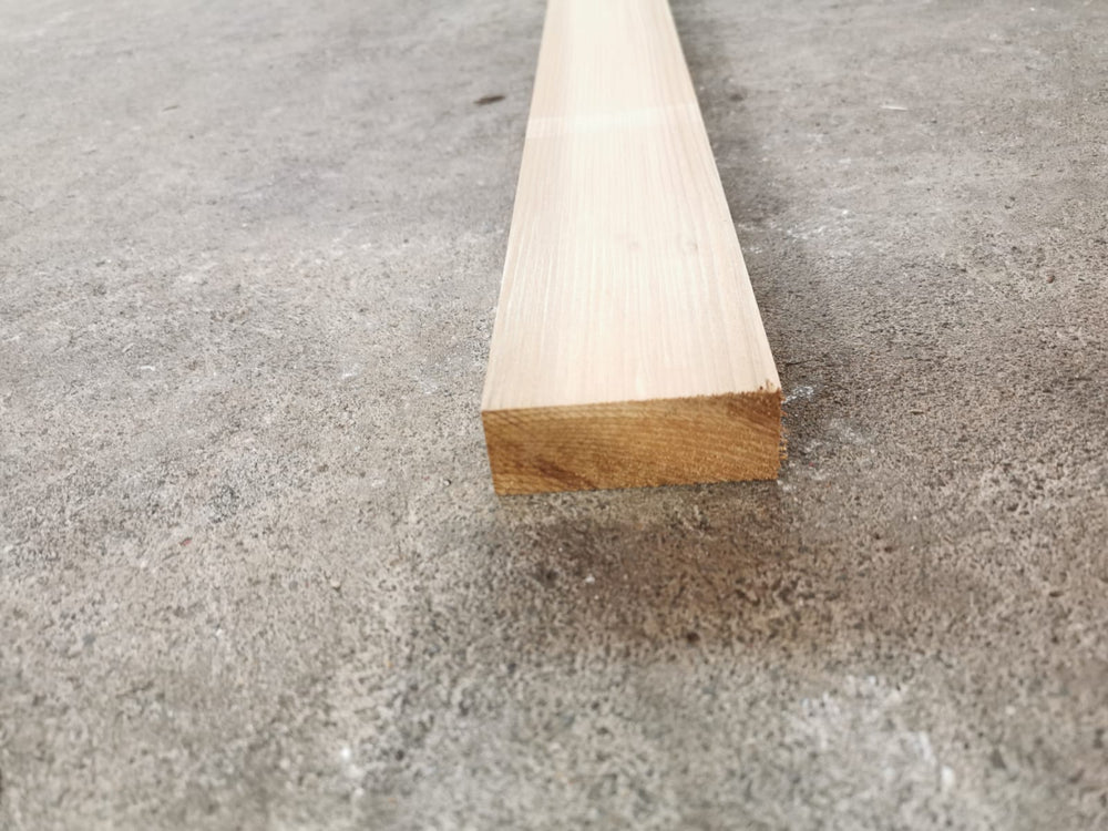 Tasseau décoratif chêne bois massif abouté - 15x36 - L=0.7m (raboté 4 faces)