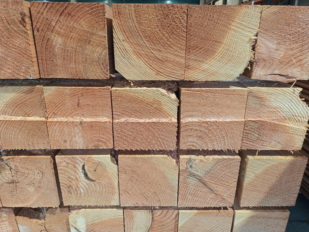 Poteau douglas - 120x120 - L=3m